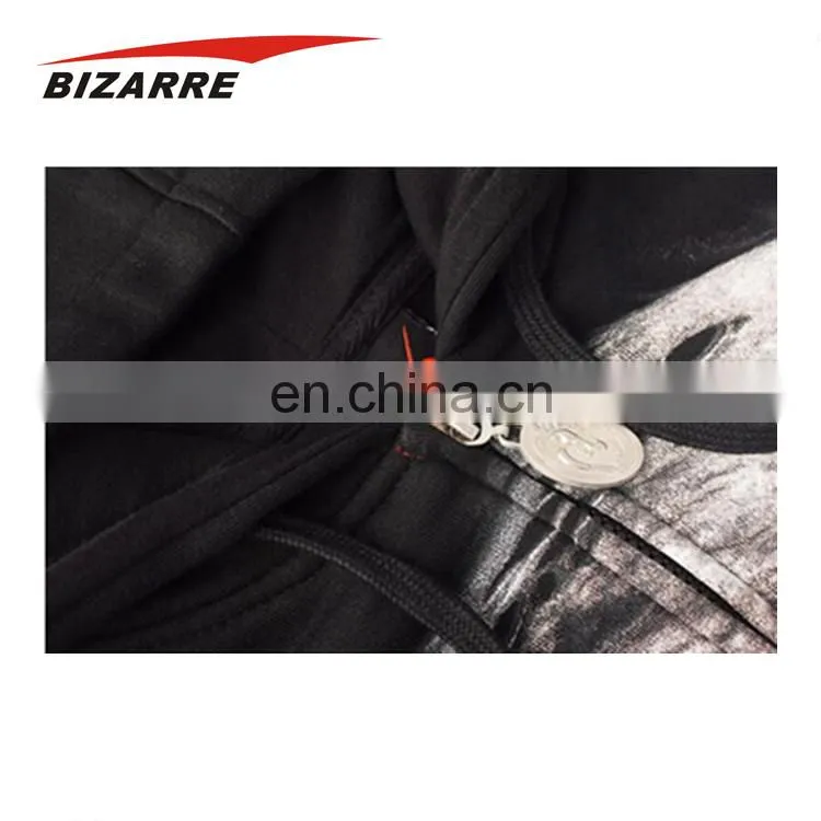 Wholesale Hip Hop Style Cotton And Polyester Zip Up Hoodie For Men