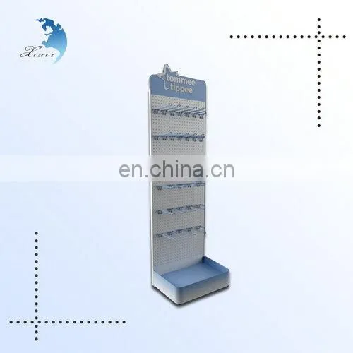 3 Tier Supermarket Floor Spray Paint Metal Display Rack