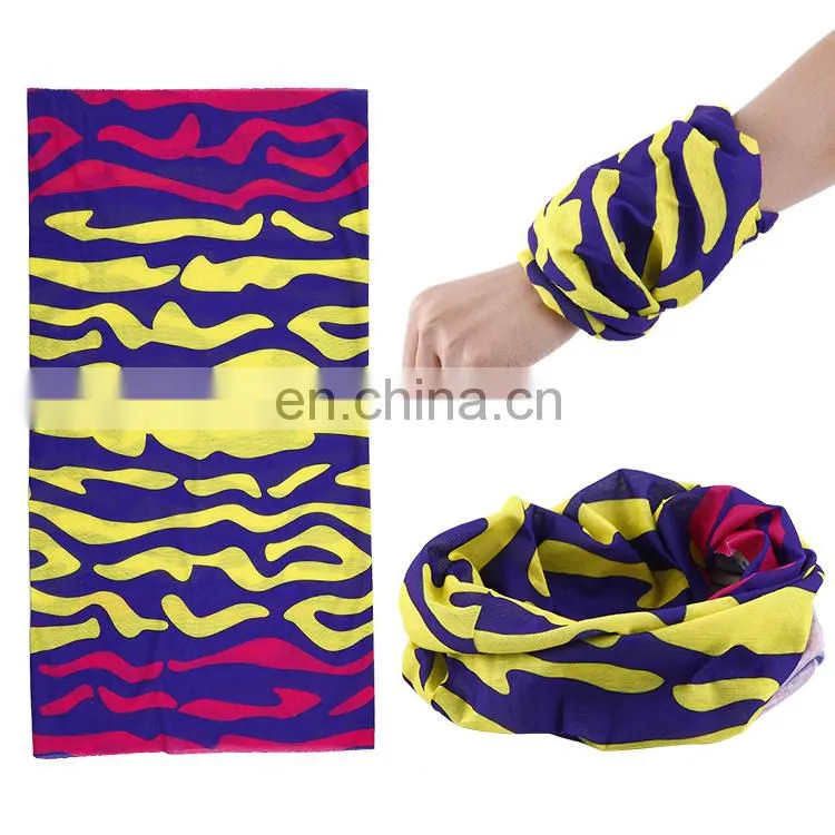 2017 Free Sample Custom Tubular Wholesale Polyester Bandana