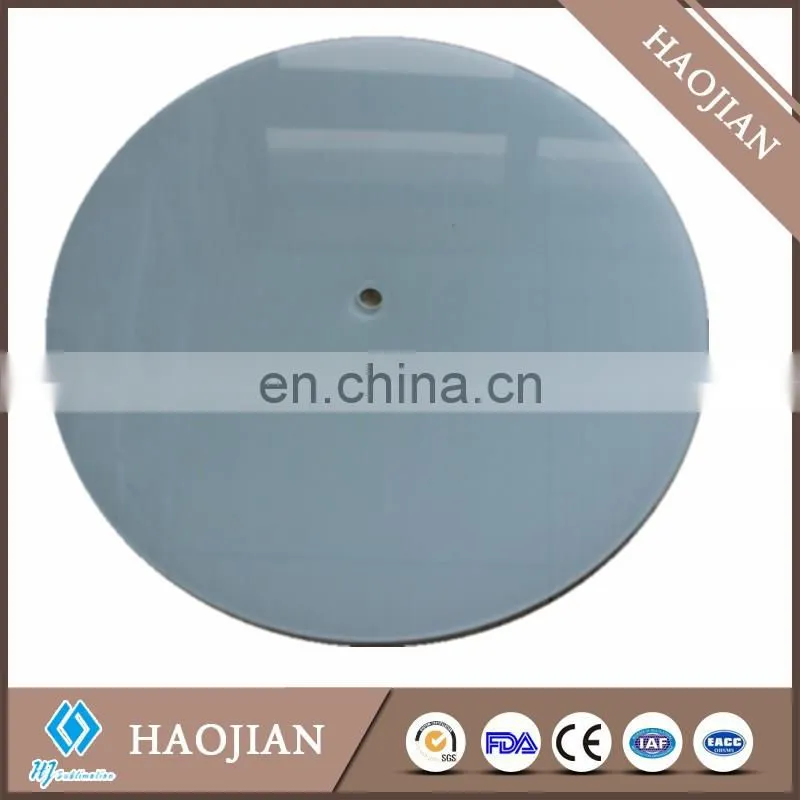 blank sublimation glass clock