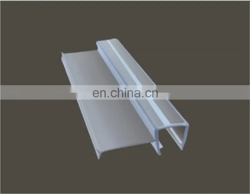 PVC shower door seal and strip for 6mm, 8mm, 10mm glass door