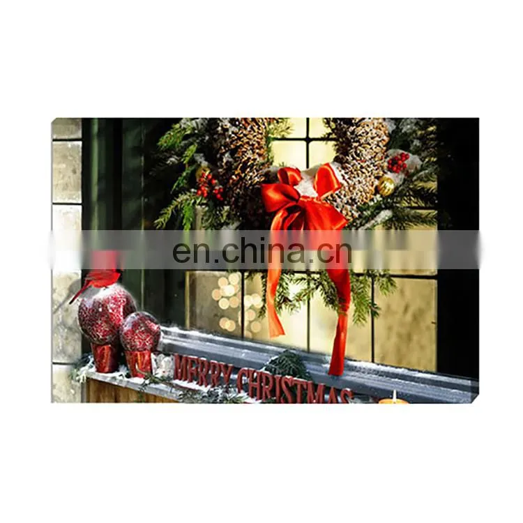 Led Light Up Tapestry Christmas Stocking