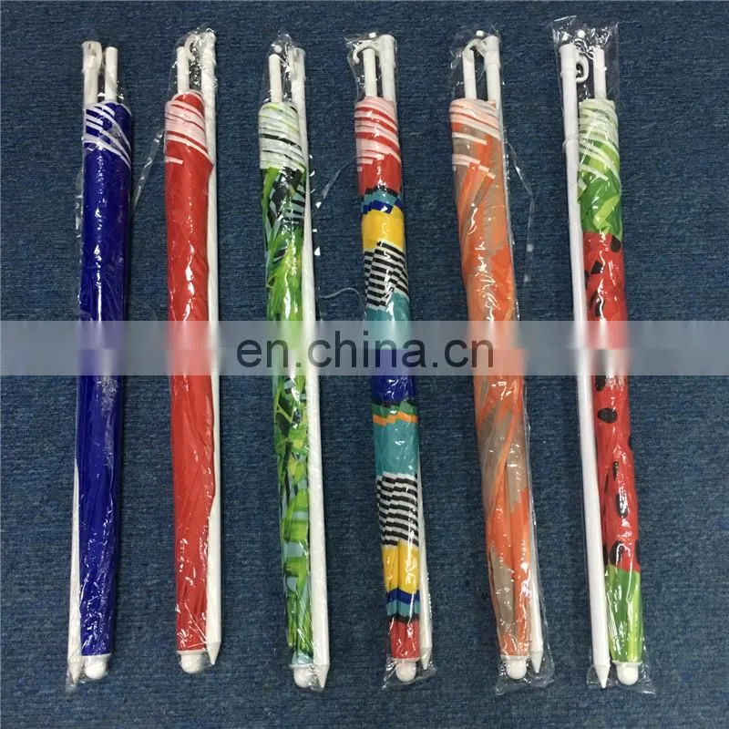 Beach Umbrella with Customized Logos for Advertising