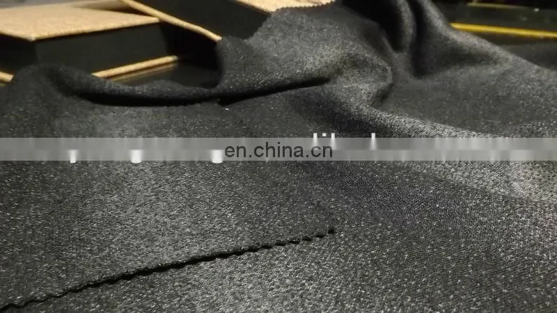 Knit tr wool fabric