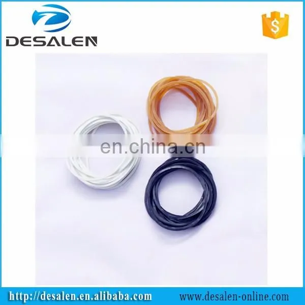 100pcs/bag 6CM Black Magic Rubber Bands Magic Bands Street Magic Trick