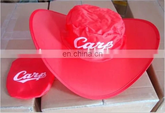 Promotional Pop Up Nylon Cowboy Hats