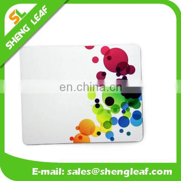 promotional customized sublimation printed natural rubber mouse pad