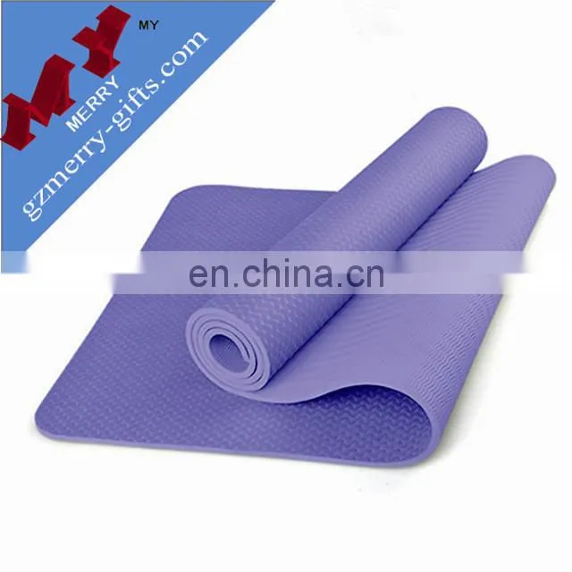 Gymnastics foldable yoga mat tpe / wholesale yoga mat