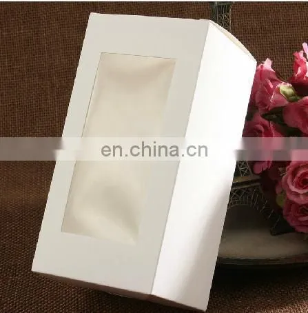 2015 cardboard box with clear pvc window