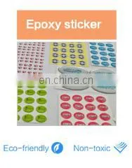 High quality self adhesive dome epoxy sticker made in Niongbo