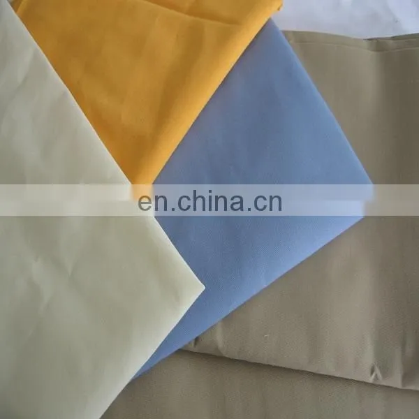 TC 35% pocketing white tc polyester/cotton poplin fabric from china