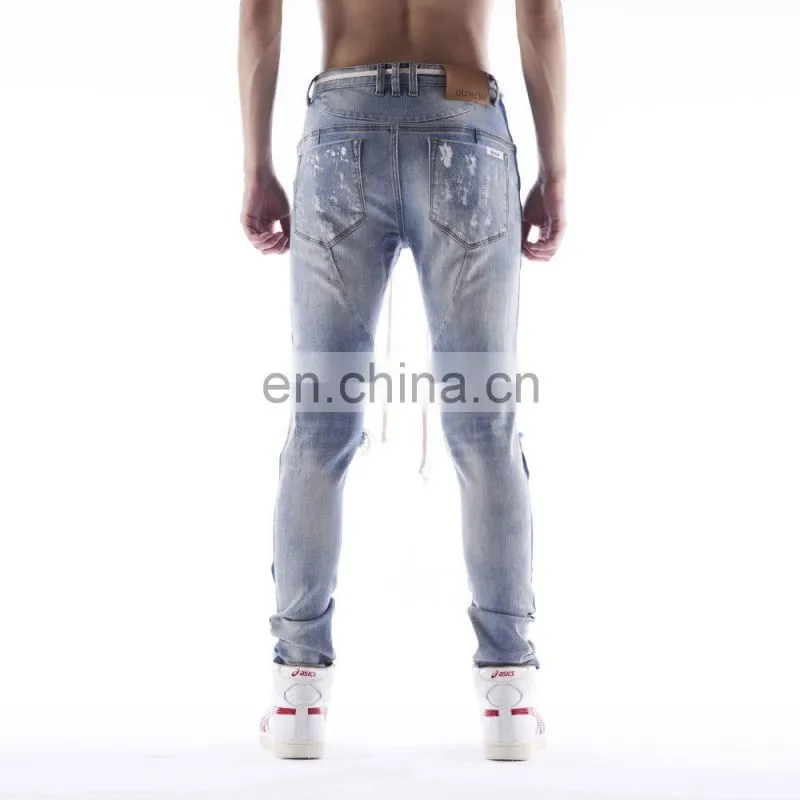 DiZNEW MANUFACTURES OF CHEAP SIDE PRINTING TRACK CLOTHES MEN JEANS