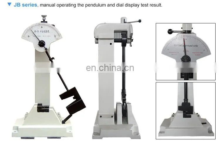 JBW-300B Computer display pendulum charpy impact testing machine