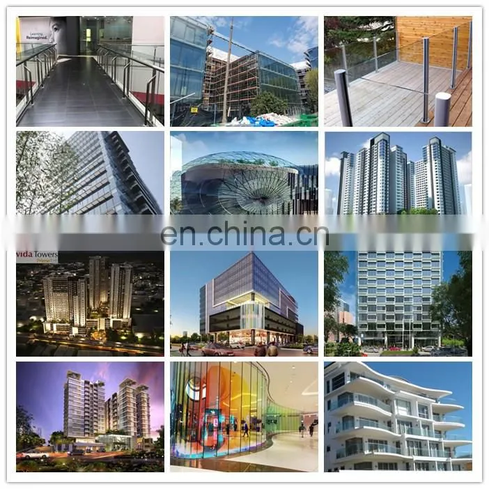 China factory 4mm 5mm solar cool bronze reflective window glass
