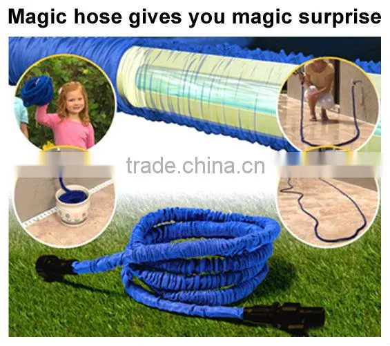 (73163) new design lightweight elastic magic garden hose thread adapter