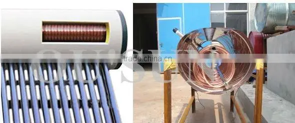 Compact copper coil pre-heated instant water heater with 2 coils