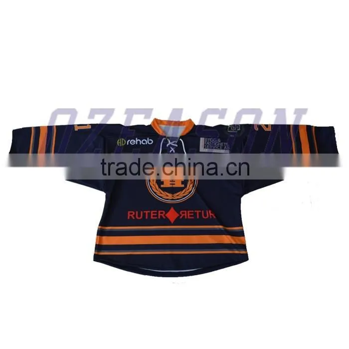 Cheap Polyester Mesh Ice Hockey Jersey,Unique Custom Reversible Hockey Jerseys