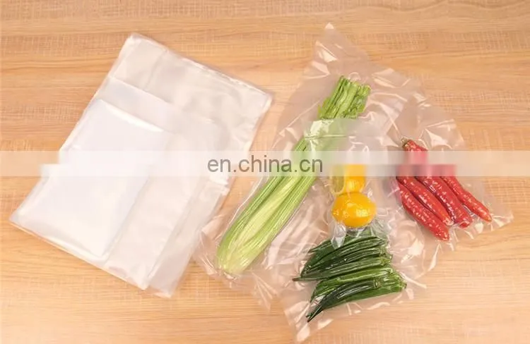PE Food Grade Saver 100pcs Pre-Cut Design Bags for Vacuum Sealer Heat Seal Bag Vacuum Sealer Bags
