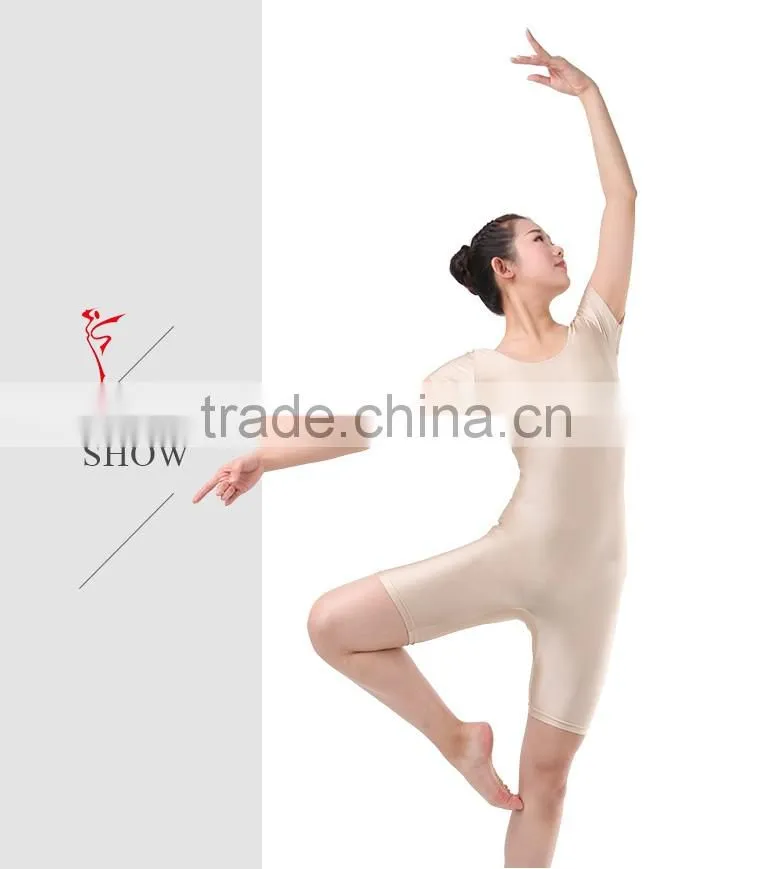Spandex Shorty Unitard, Wholesale Gymnastics Leotards, Leotard with Shorts