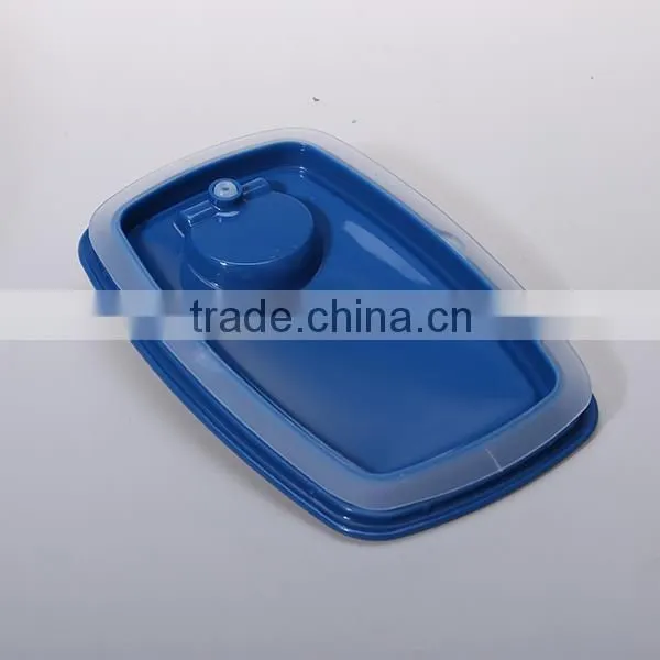 plastic seal box, rectangle plastic seal canister with lids
