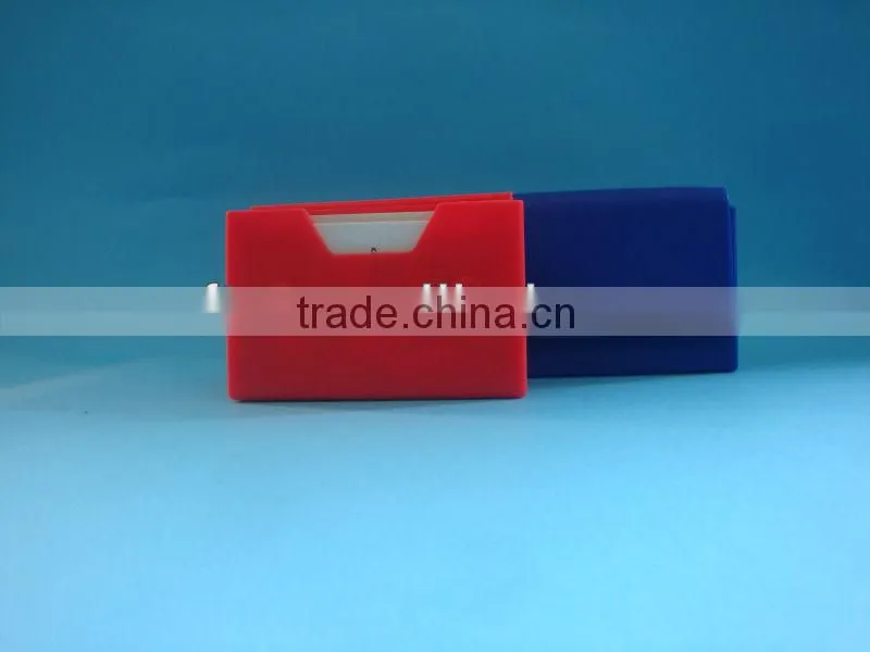 good quality silicone busniess card holder box with magnet buckle