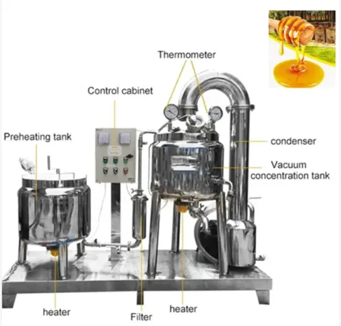 Semi-automatic Honey Processing Machine