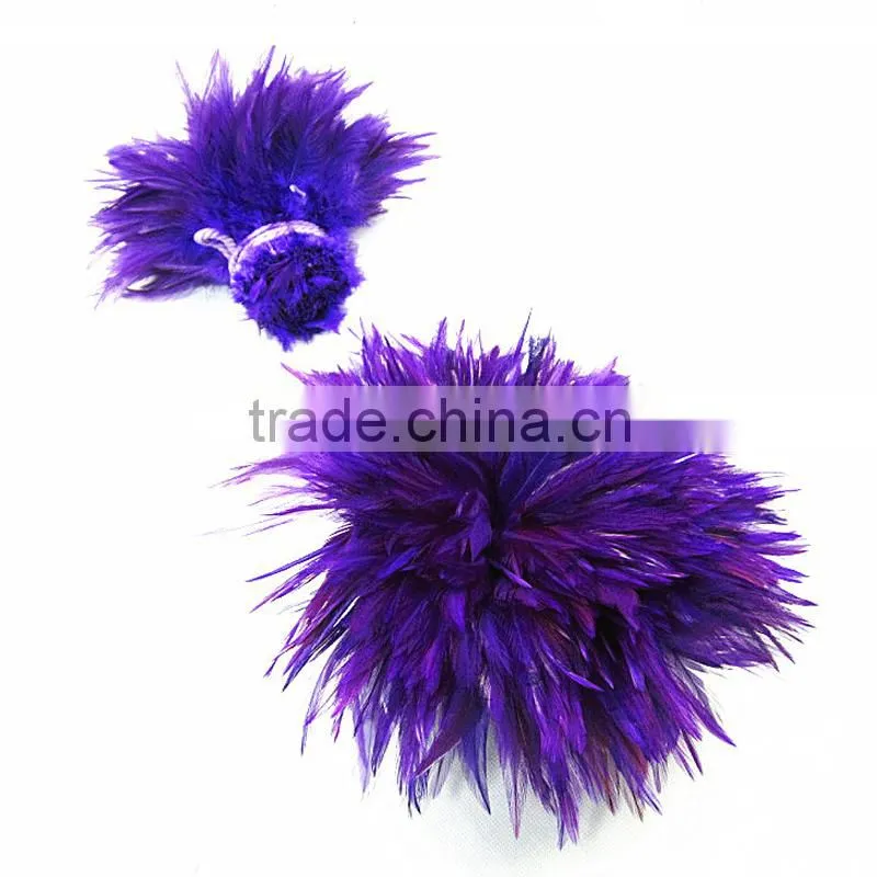 wholesale rooster feathers bulk Red color feather cock saddles
