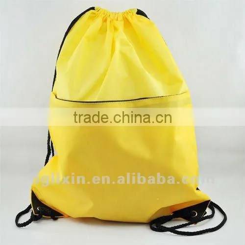 linen drawstring bag