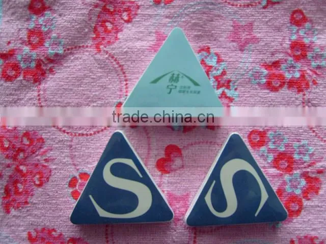 Medicine promotional triangle shape compressed gift towel