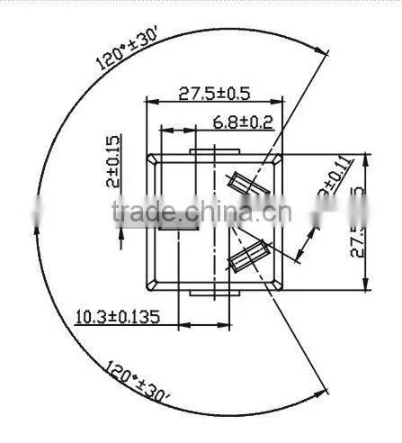3 type China10A 250V schuko socket