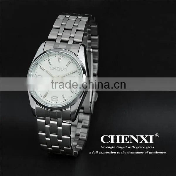 CHENXI Watches Wholesale 003-8J Black White Quartz Japan Movt Gift Watch Box OEM ODM Stainless Steel Watches Women