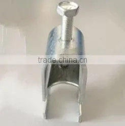 Pipe joint clamp C section electrical beam clamp