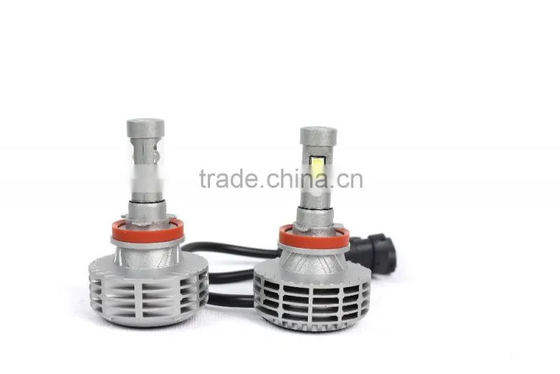 High quality auto headlight led 6 generation h9 with 5 color available led headlight bulb
