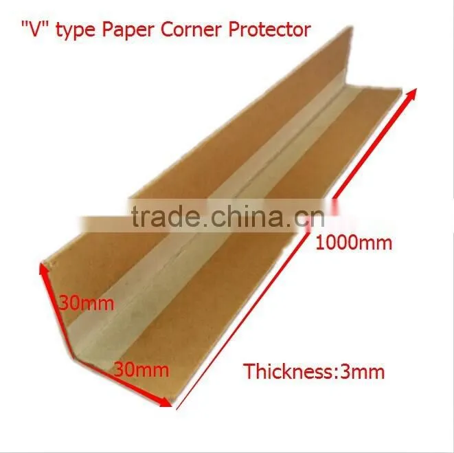 shipping cardboard paper corner edge protector from shenzhen honeycomb paper packaging company