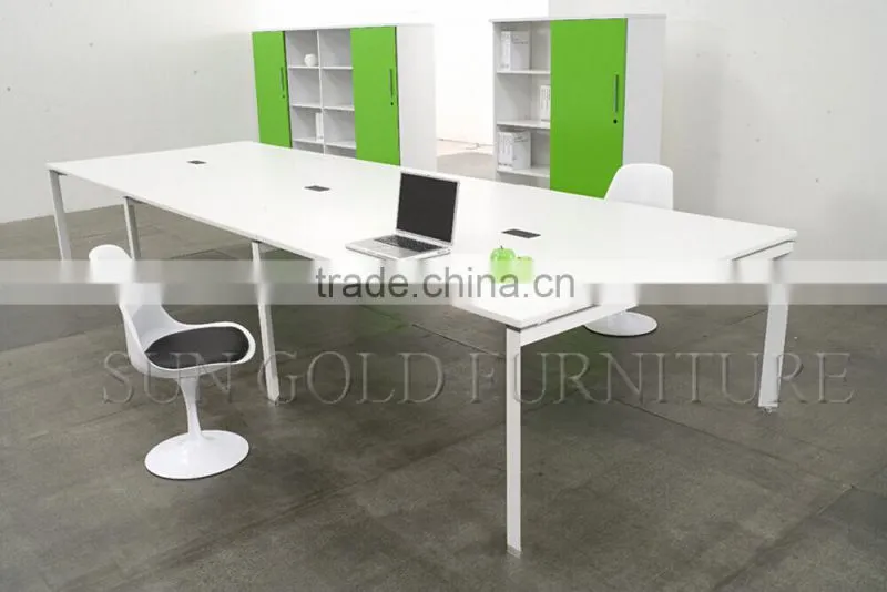 High-end Office furniture Modern Wooden Melamine Conference Meeting table (SZ-MT063)