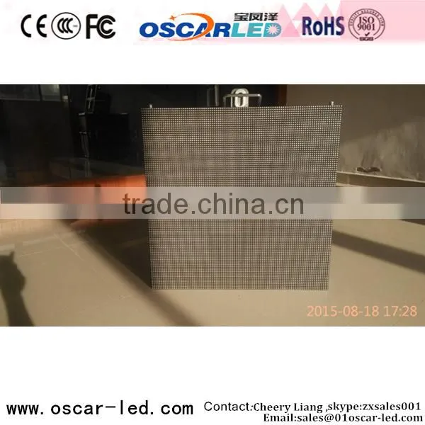 indoor flexible led screen die-case cabinet p6 smd rental curtain led display
