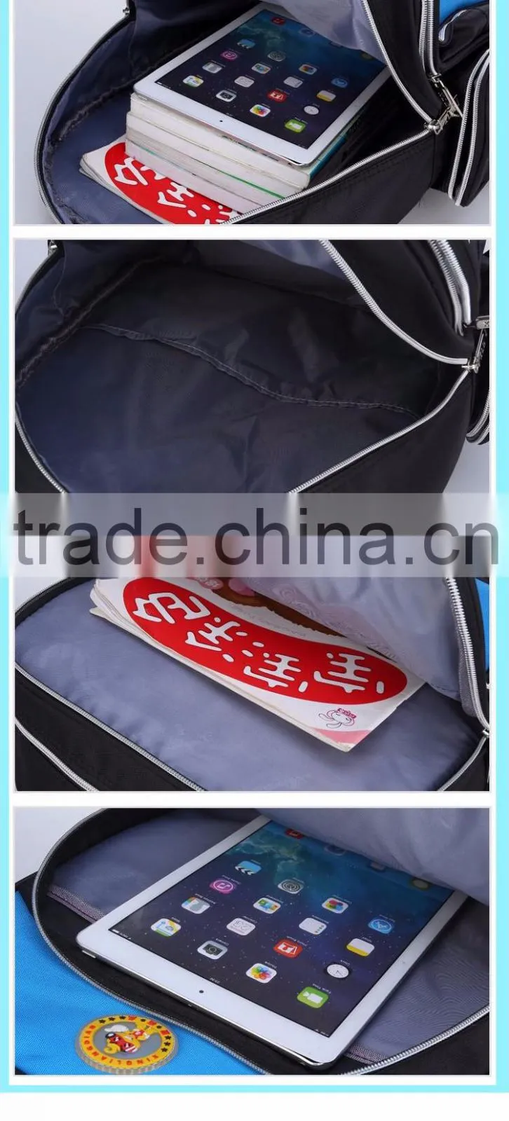 children quality cartoon school bag fashion student's backpack waterproof