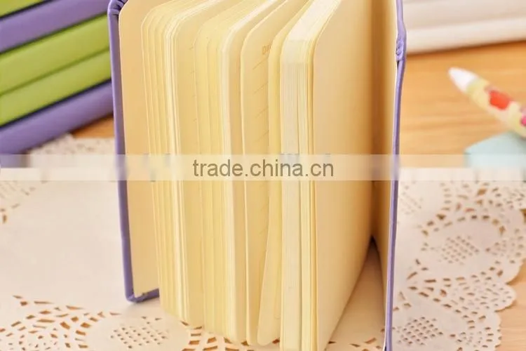 fashional spiral school notebooks leather paper notebook wholesale