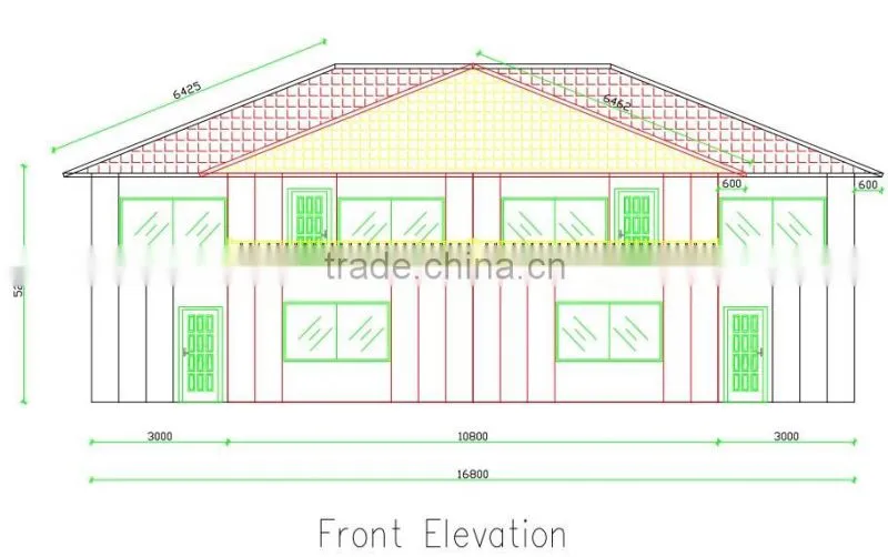 Waterproof log cabins prefab house,luxury wooden house prefabricated villa design