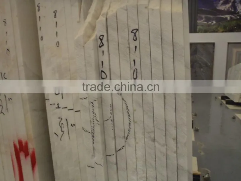 Chinese Calacatta White marble slab/tile price