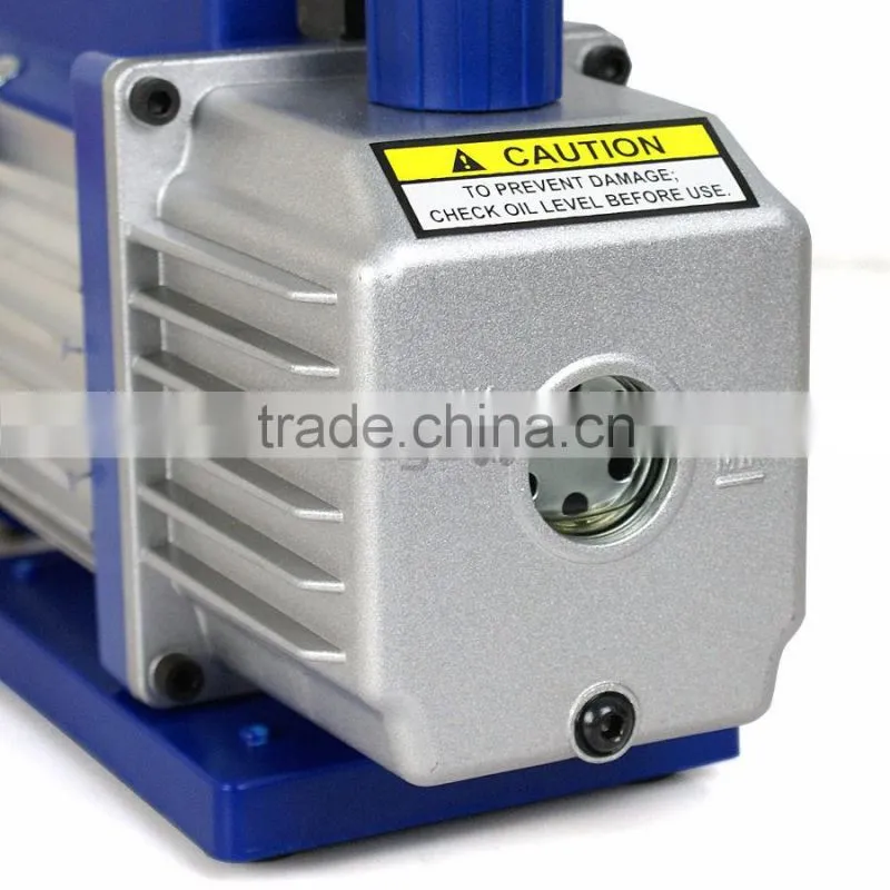 Single 1 Stage 1/4HP Rotary Vane Deep Vacuum Pump 3,5 CFM Air Refrigerant 5 Pa