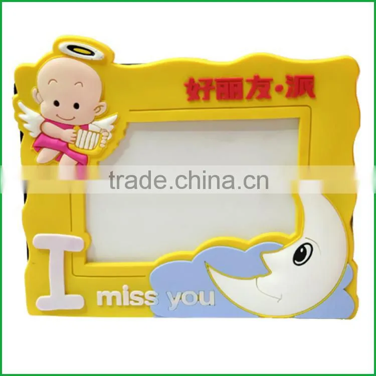 soft pvc 3d & 2d handmade photo frames