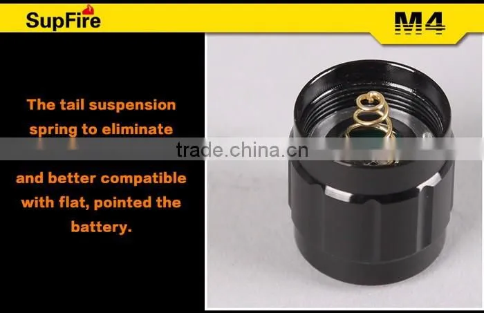 Supfire M4-U2 Rechargeable Flashlight 10W led colorful torch