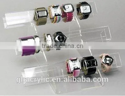 GH-RZ285 Classic design high-end acrylic watch display,modern acrylic watch display