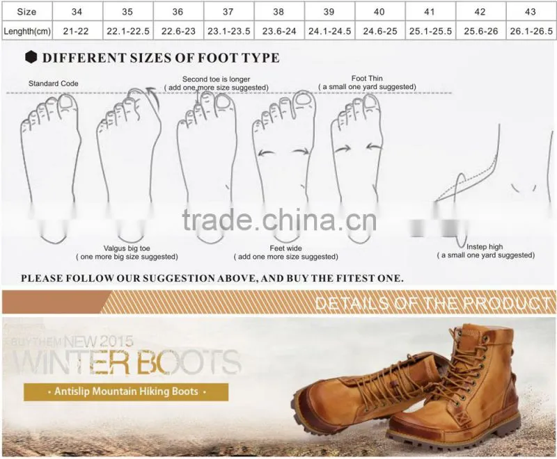 2014 fashion wholesale handmade sole leather men shoes