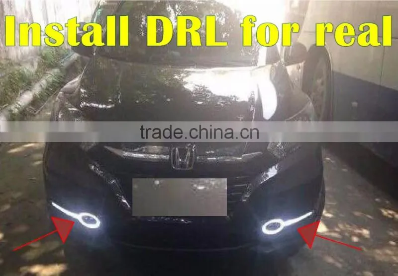 Car Accessories FOR HHONDA HRV Fog Lamp DRL Daytime Running LIGHT