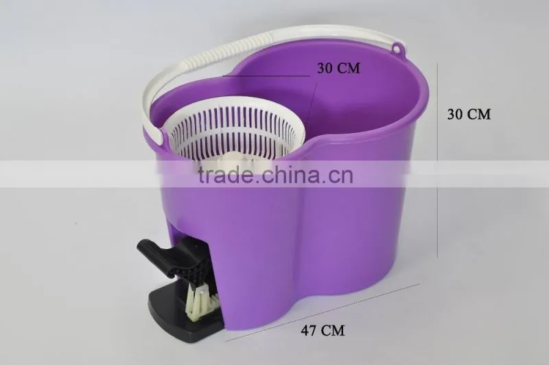 Most Popular Stainless Steel Handle Walkable Rotating Mop