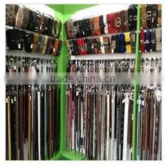 Good quality branded rhinestones leather belt