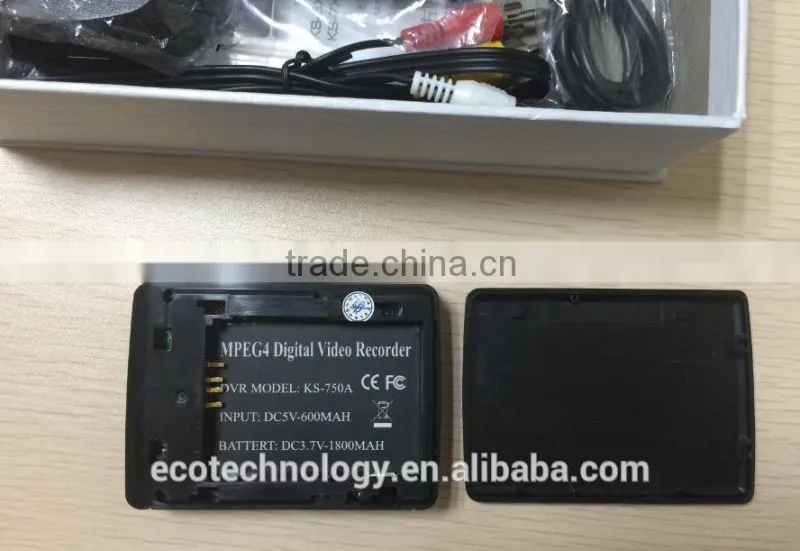 KS-750M 2.7 inch New Angel Eye Mini HD Button Camera,Digital Video Recorder Camcorder with Motion Detection