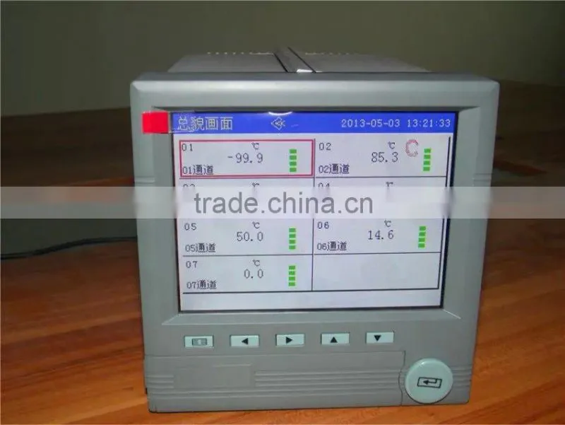 16 channel paperless chart recorder